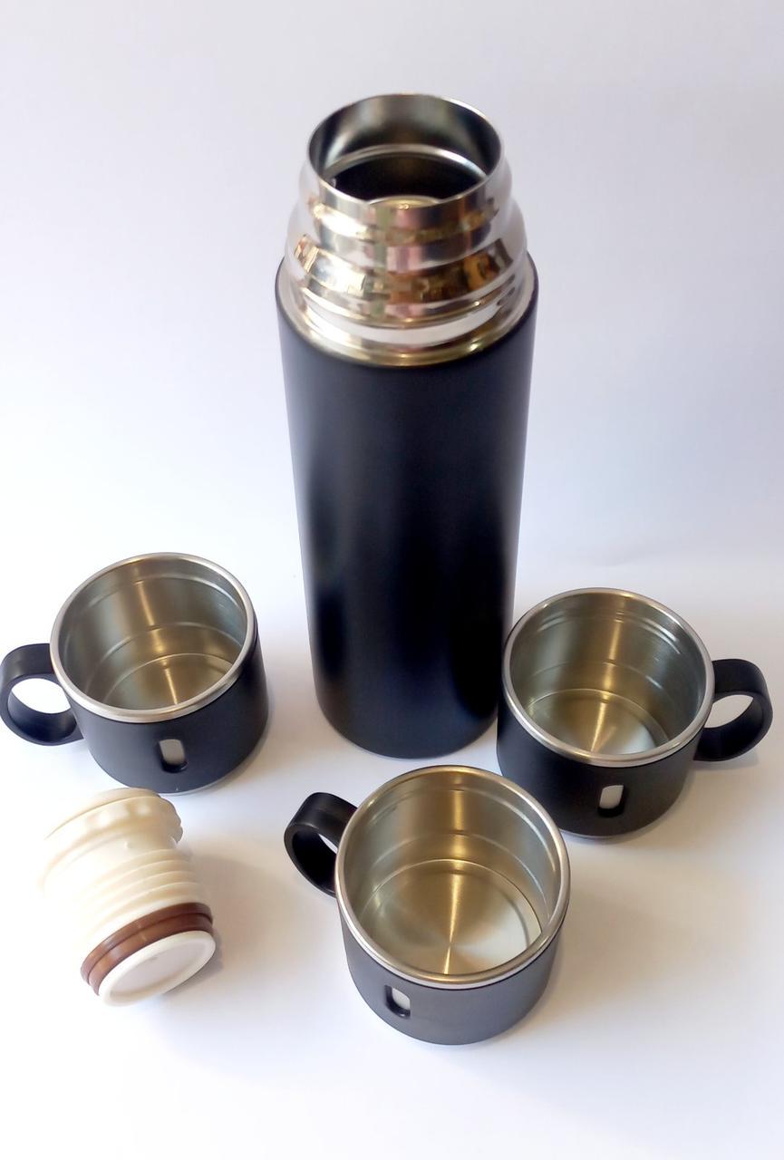 Термос VF-500 0,5 л та 3 кружки - фото 3 Термос VF-500 0,5 л та 3 кружки - фото 3