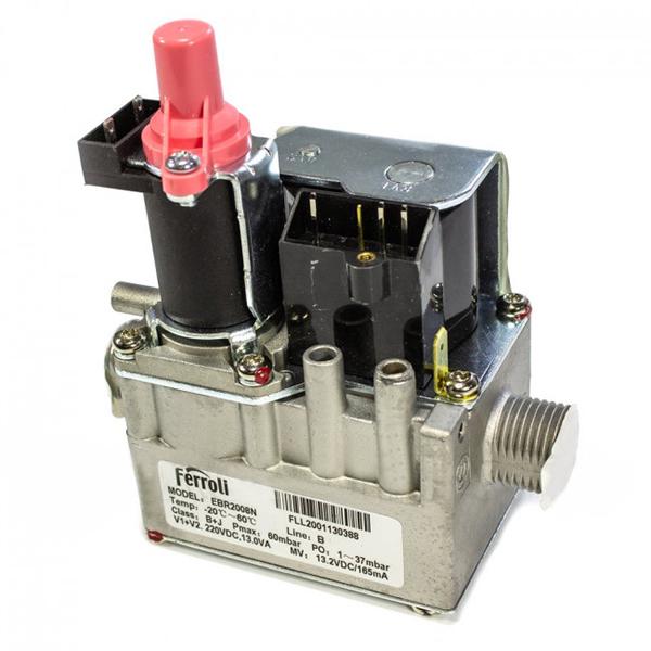 Газовый клапан EBR2008N 1/2" для газового котла Ferroli Domina C24/F24/DIVAtech C24 902614000 (00000058813)