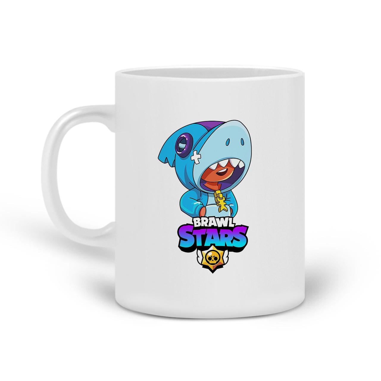 Чашка керамическая Leon Shark Brawl Stars 330 мл (20259-1016)