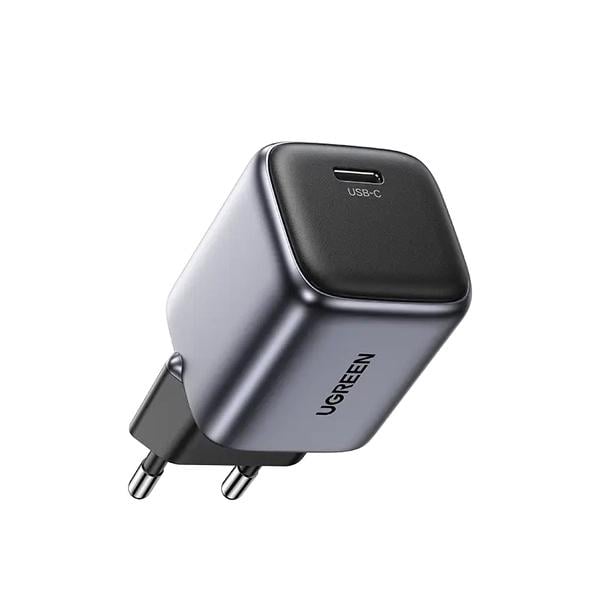 Зарядное устройство сетевое UGREEN CD318 Nexode Mini 20W USB-C PD EU Grey (UGR-90664)
