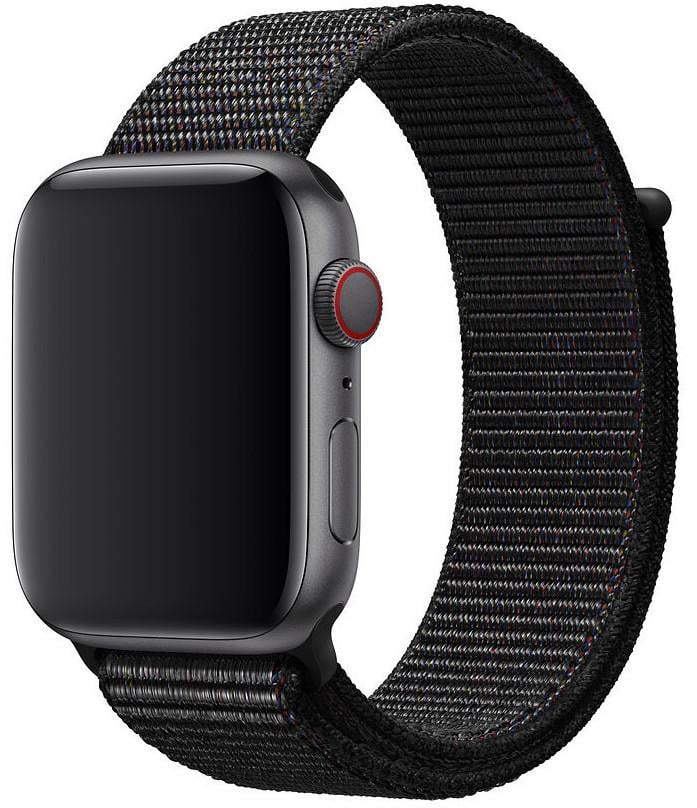 Тканинний ремінець Nylon Sport Band for Apple Watch 41/40/38mm, Black