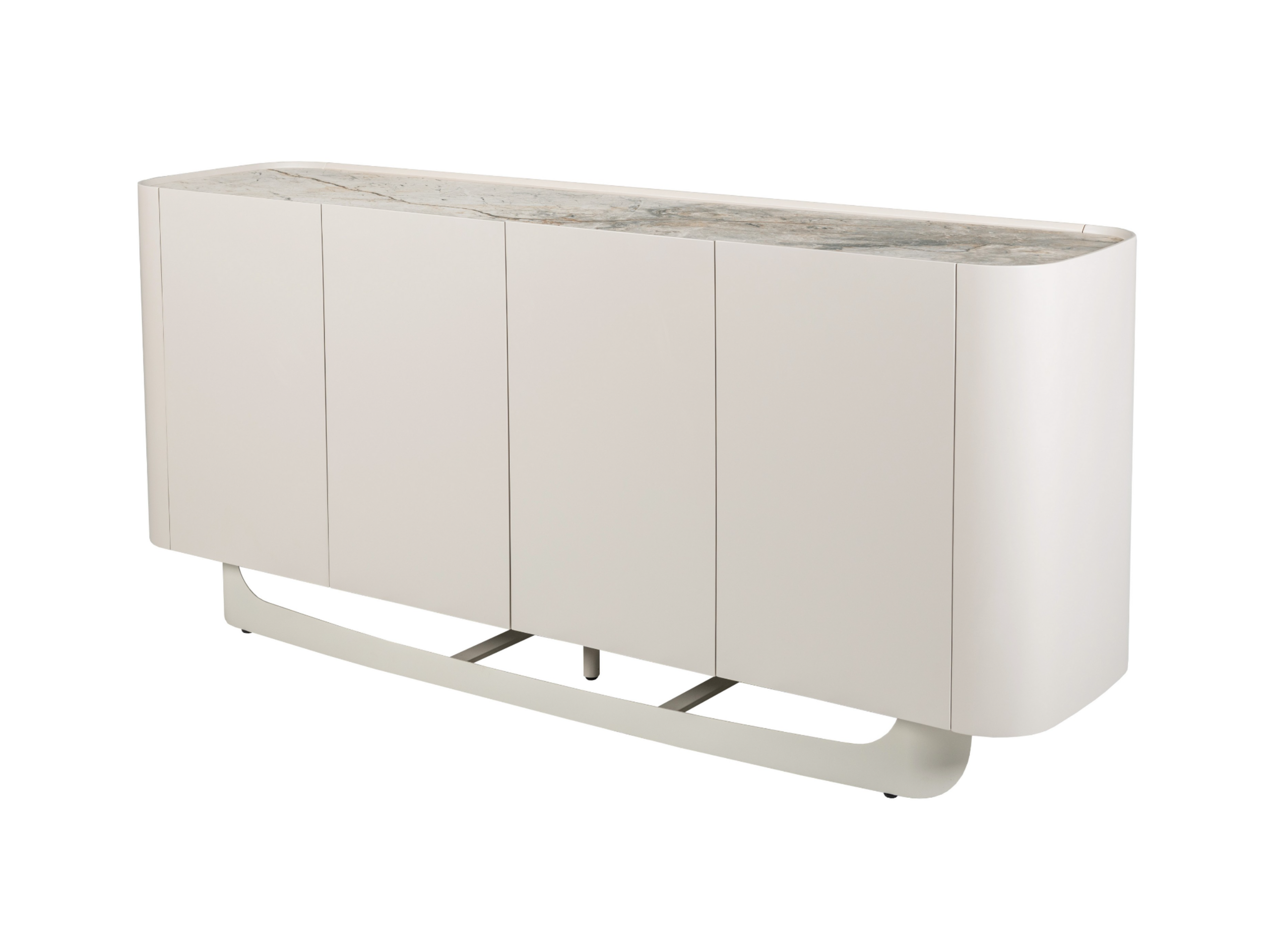 Буфет Арно 1800х440х810 мм Сильвер ривер/Айвори (30938750) Буфет Арно 1800х440х810 мм Сильвер ривер/Айвори (30938750)