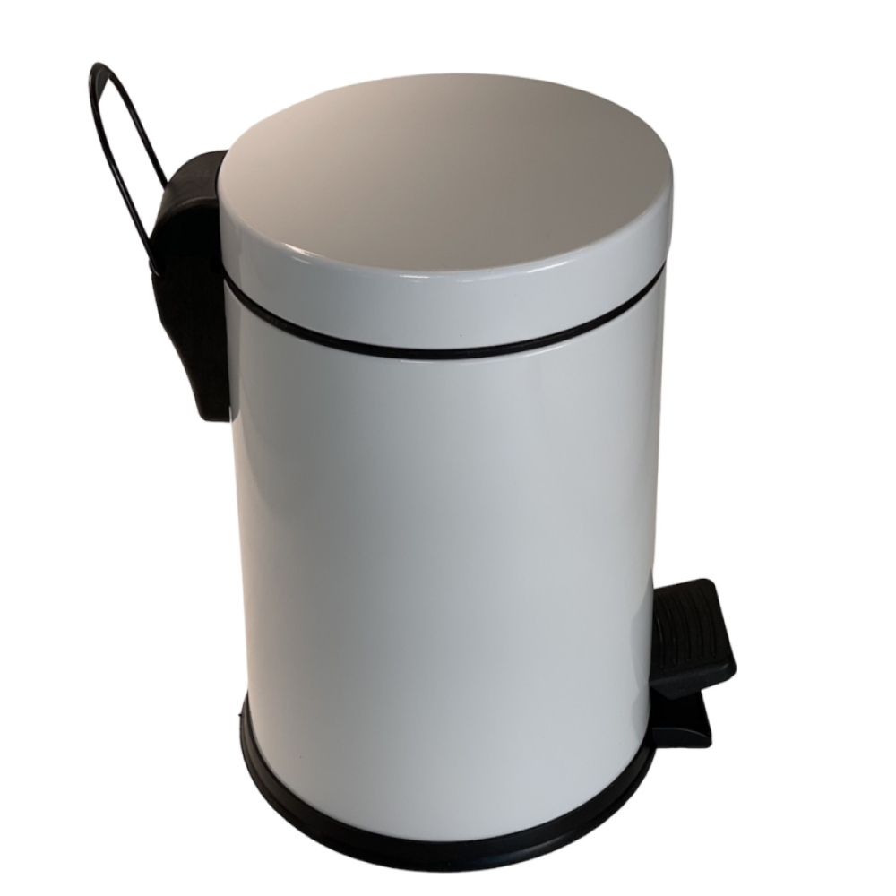 Мусорное ведро с педалью MAXIFLOW 12 л Белый (4501.2435S.101.12) - фото 1 Мусорное ведро с педалью MAXIFLOW 12 л Белый (4501.2435S.101.12) - фото 1