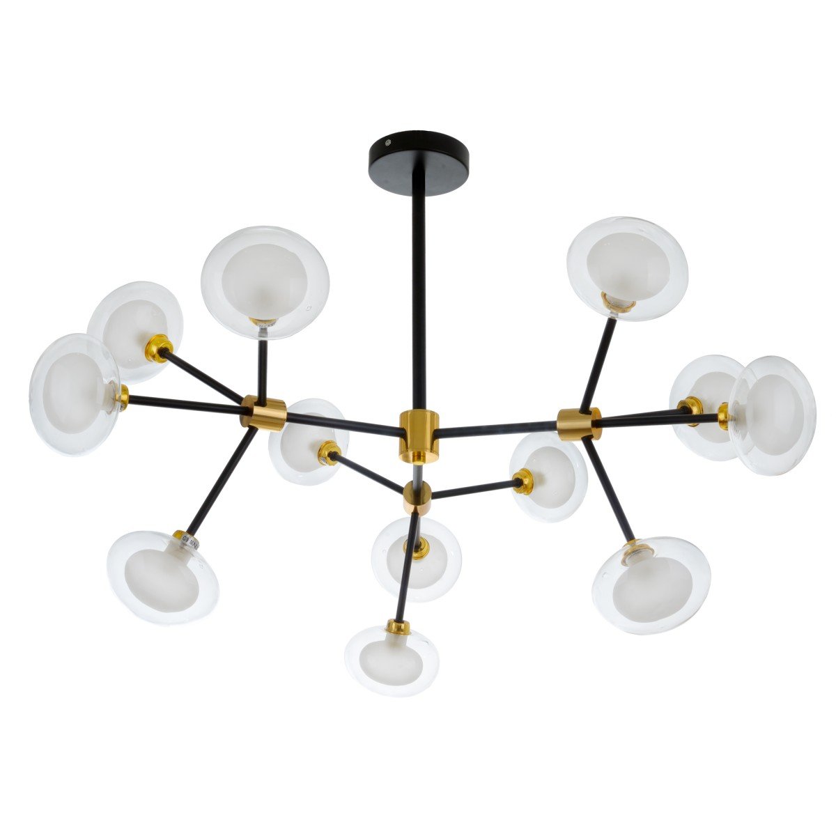 Люстра Brille BL-953S/12 G9 BK/G Черный/Золото (24-281)