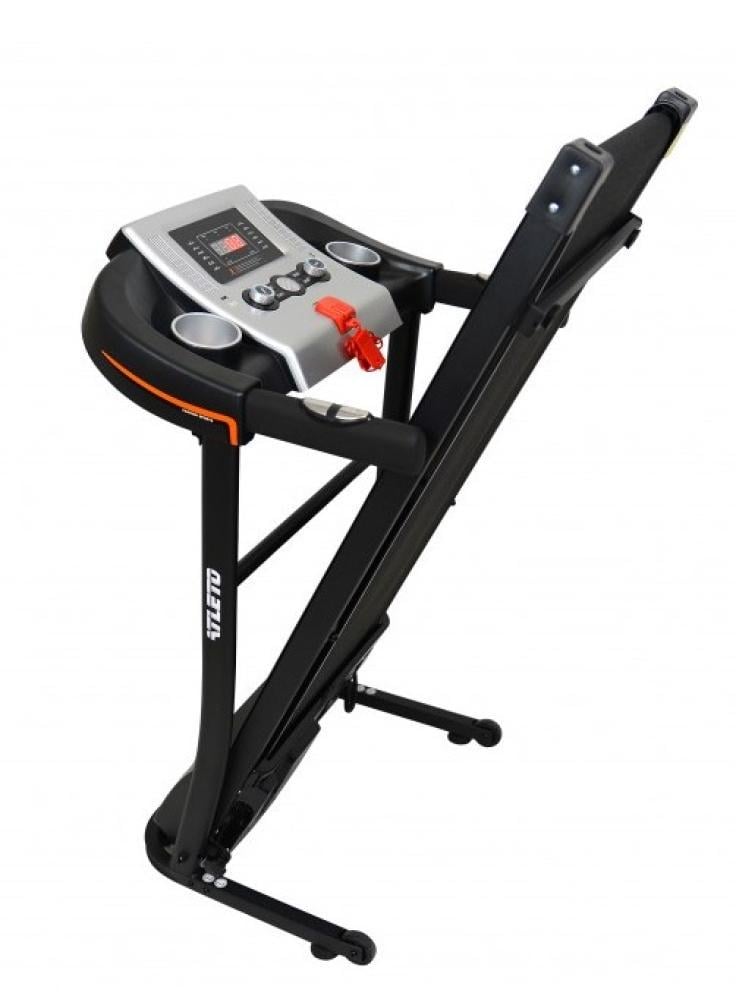 Беговая дорожка Atleto A9 на 12 программ до 110 кг складная Черный (132-76-50000009) - фото 2