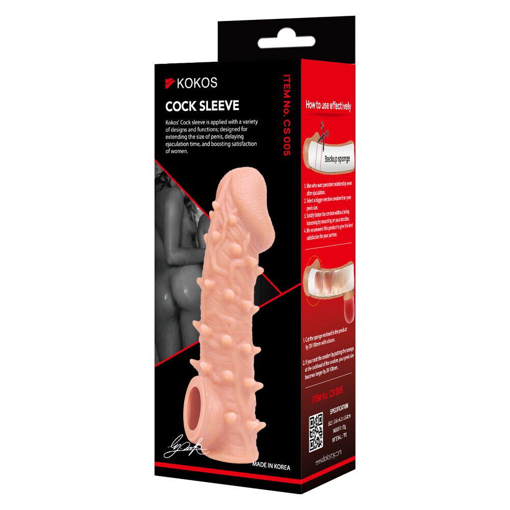 Насадка на член Kokos Cock Sleeve CS 005 L CherryLove