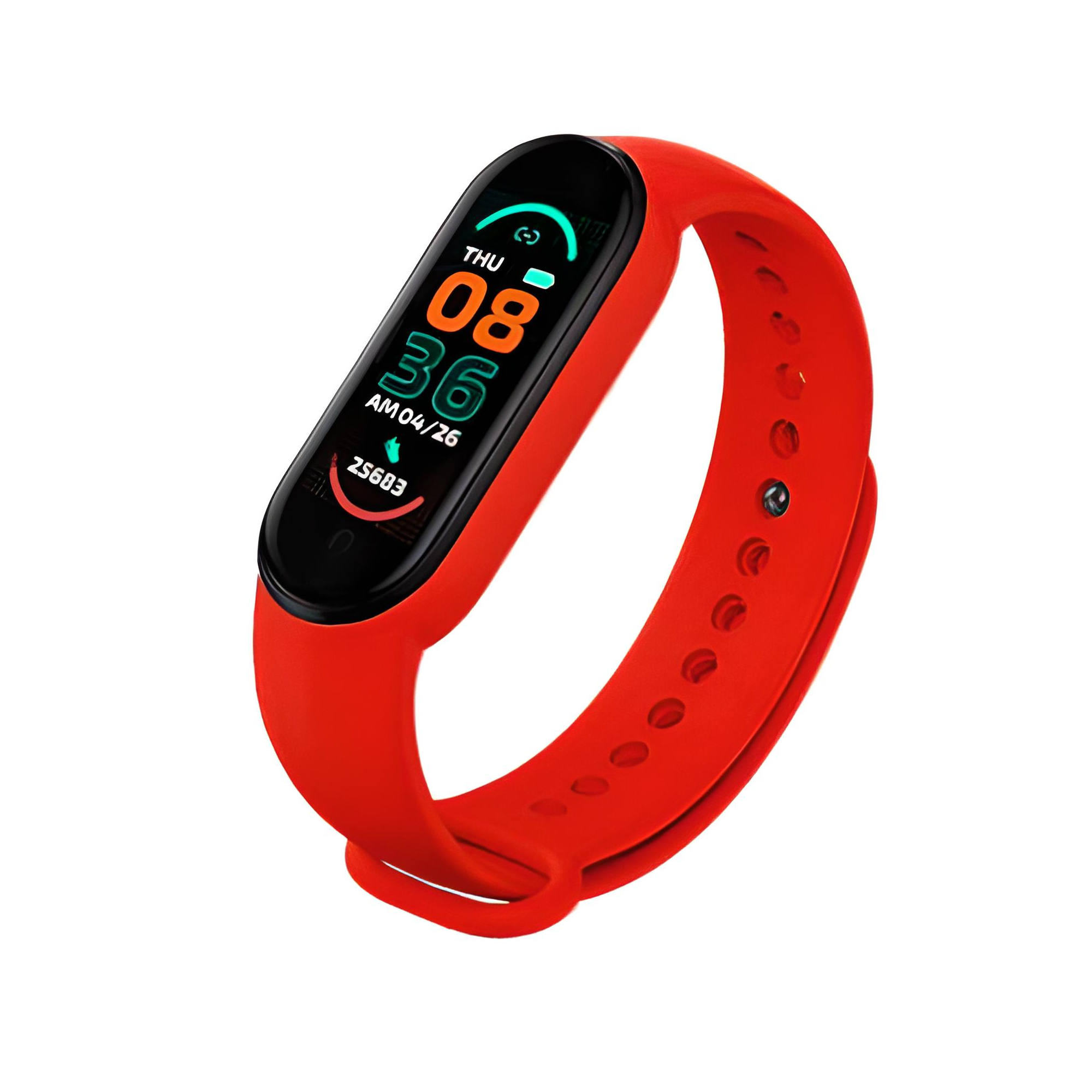 Смарт часы FitPro Smart Band M6 Красный