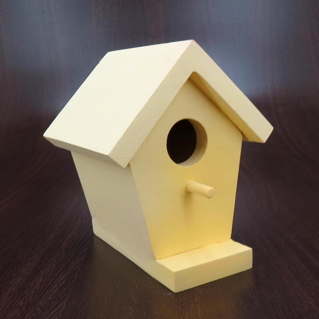 Шпаківня садова з дерева Синичка Лимонад (СКВ-001151) Шпаківня садова з дерева Синичка Лимонад (СКВ-001151)