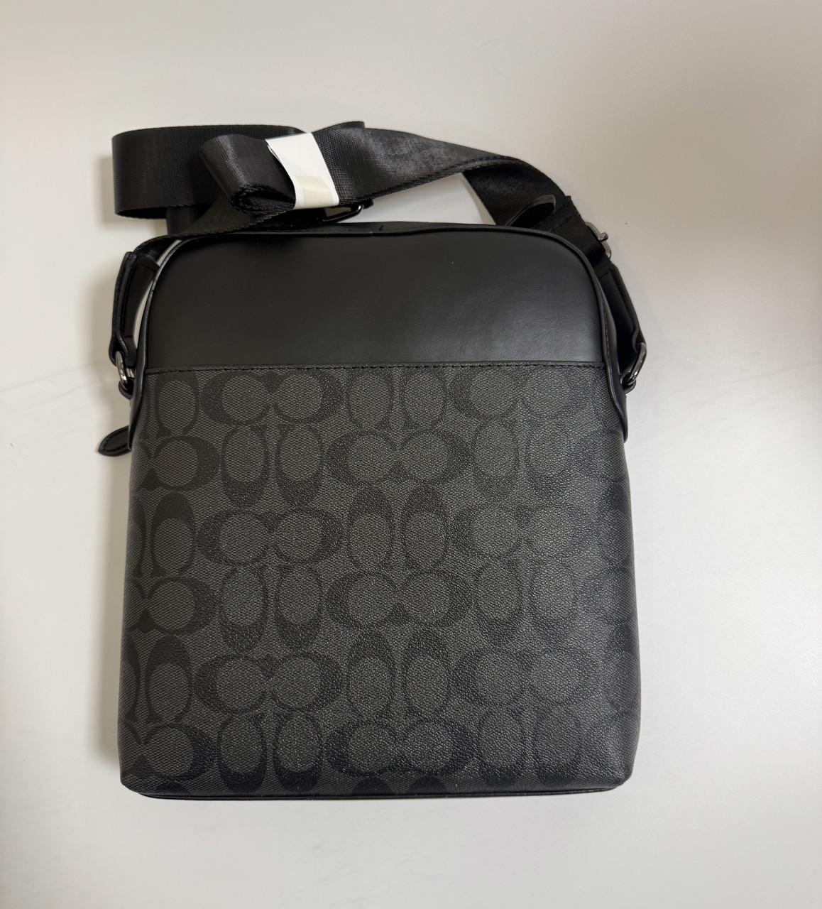 Сумка через плечо Coach с фирменным принтом Черный - фото 6 Сумка через плечо Coach с фирменным принтом Черный - фото 6