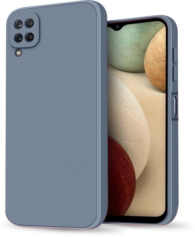 Силиконовый чехол HardCorner Samsung Galaxy A12 A125 (с микрофиброй) Gray Blue (34797-6D) Силиконовый чехол HardCorner Samsung Galaxy A12 A125 (с микрофиброй) Gray Blue (34797-6D)