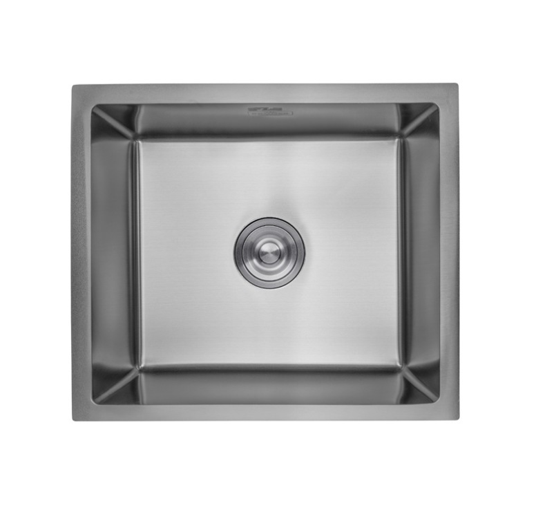 Кухонна мийка Kroner KRP Schwarze-4843HM ​​PVD 3,0/1,0 мм (21000)