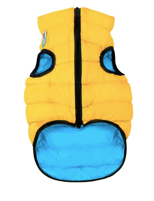 Курточка для собак AiryVest Colors of freedom двусторонняя M47 Желто-голубой (4447-4020)