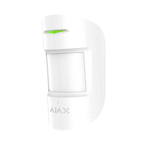 Датчик движения и разбивки стекла Ajax CombiProtect комбинированный White (7170.06.WH1)