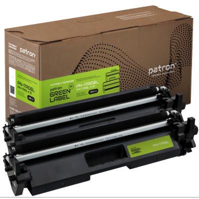 Картридж-тонер Patron HP 17A 2хCF217A Green Label (PN-17ADGL)