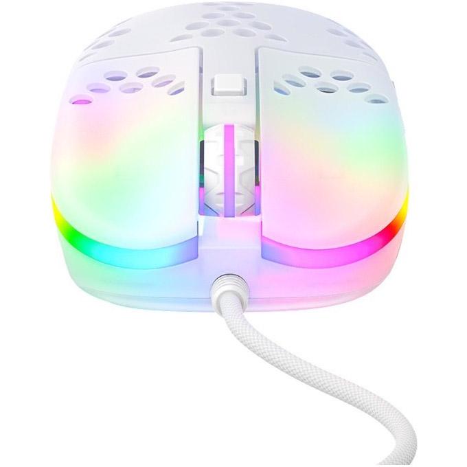 Комп'ютерна мишка Xtrfy MZ1 RGB White (XG-MZ1-WHITE-RGB) - фото 3