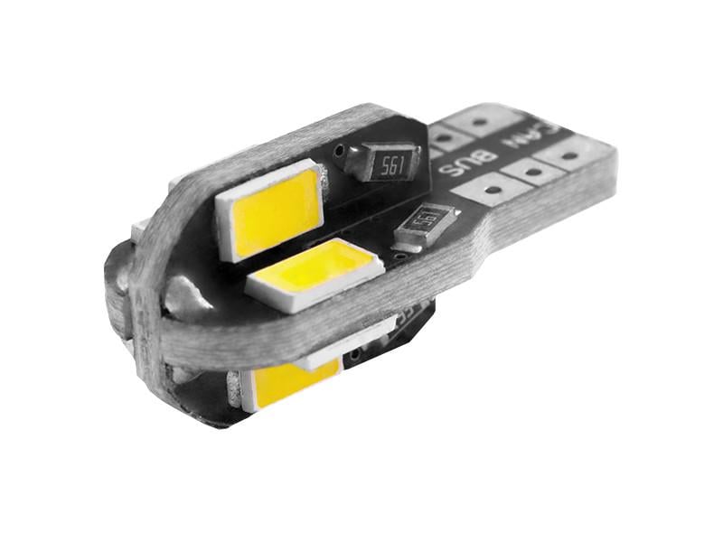 Автолампа светодиодная T10 W5W 12 В SMD5630-8led Белый (1095)
