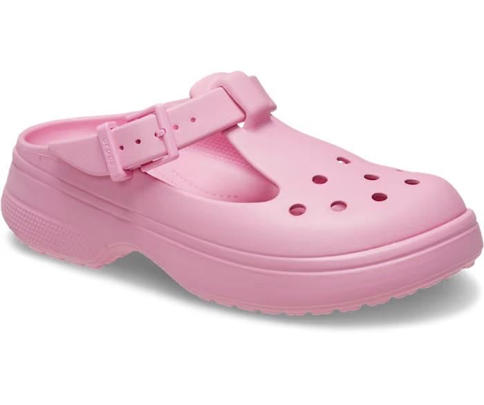Сабо Crocs Classic Mary Jane р. 37-38 Pink Tweed (26397629) - фото 6