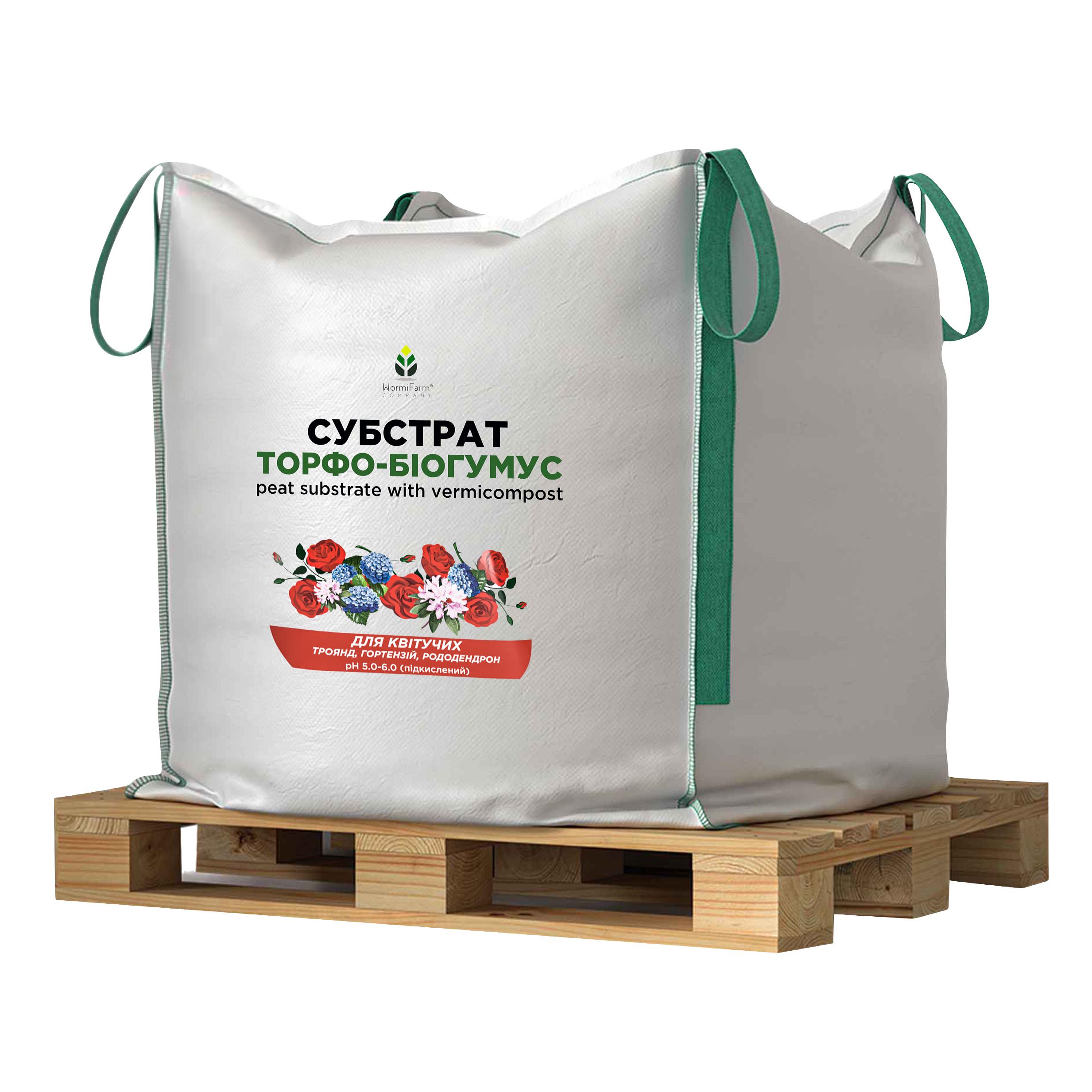 Субстрат кислый для цветущих растений 1000 л - фото 1 Субстрат кислый для цветущих растений 1000 л - фото 1