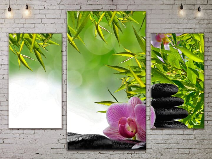 Картина модульная ArtStar Орхидея ADFL0071 120х180 см 3 части