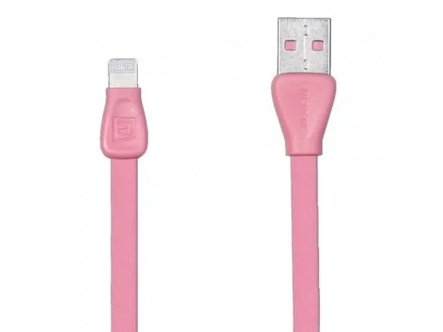 Кабель Remax RC-028i USB Lightning Martin 1 м Рожевий (6954851237907)