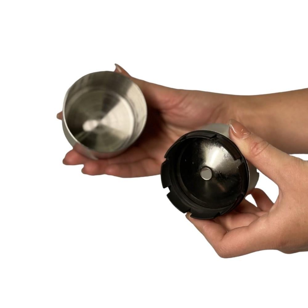 Пепельница настольная из нержавеющей стали Mini 9 см Хром (14020954) - фото 2 Пепельница настольная из нержавеющей стали Mini 9 см Хром (14020954) - фото 2