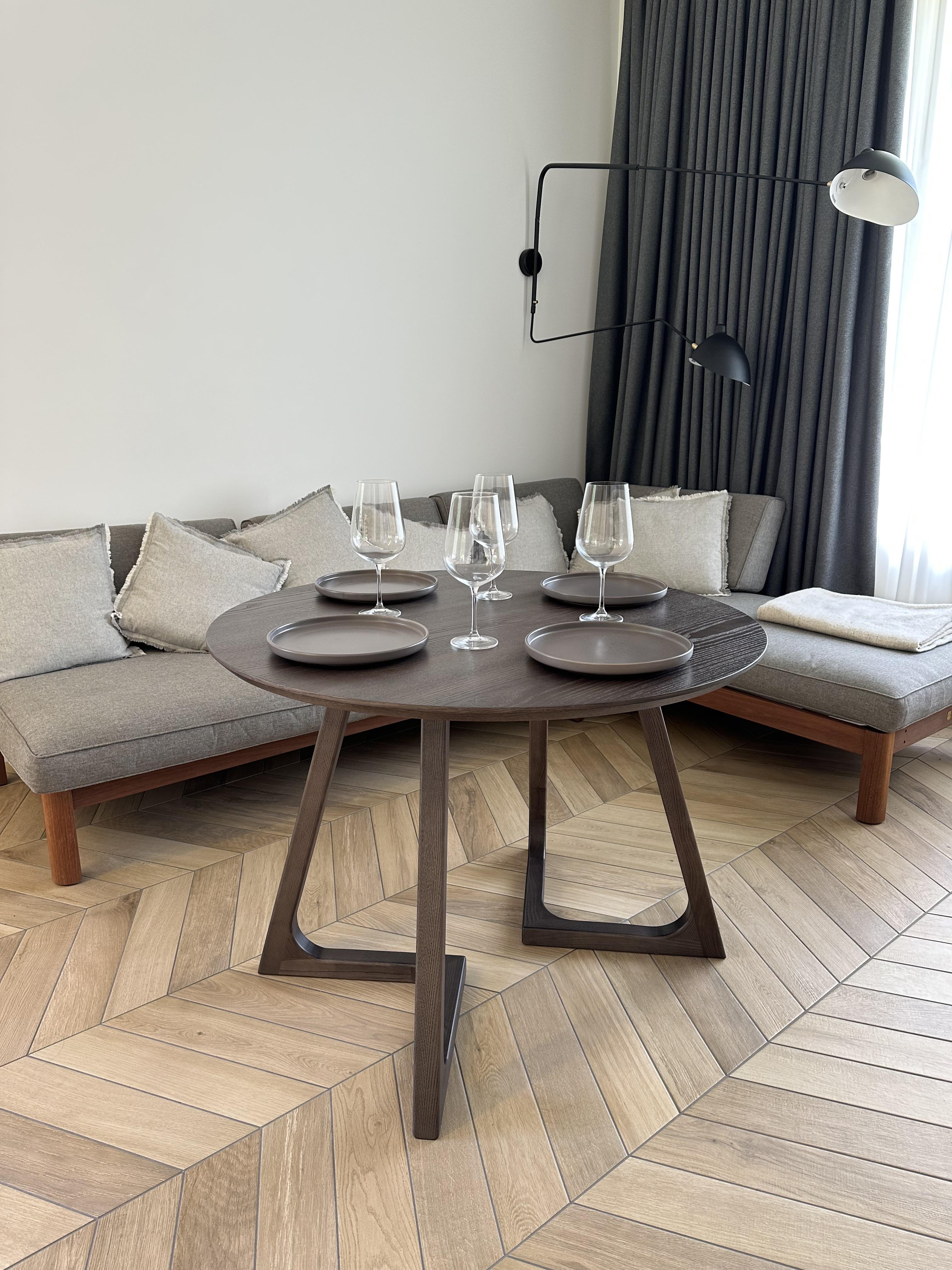 Обеденный стол из массива дуба OS17-D 750х1000 мм