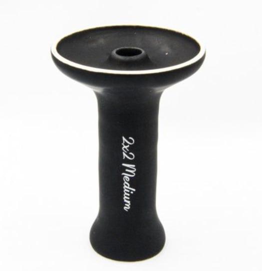 Чаша для кальяна 2х2 Medium Over Black (14593)