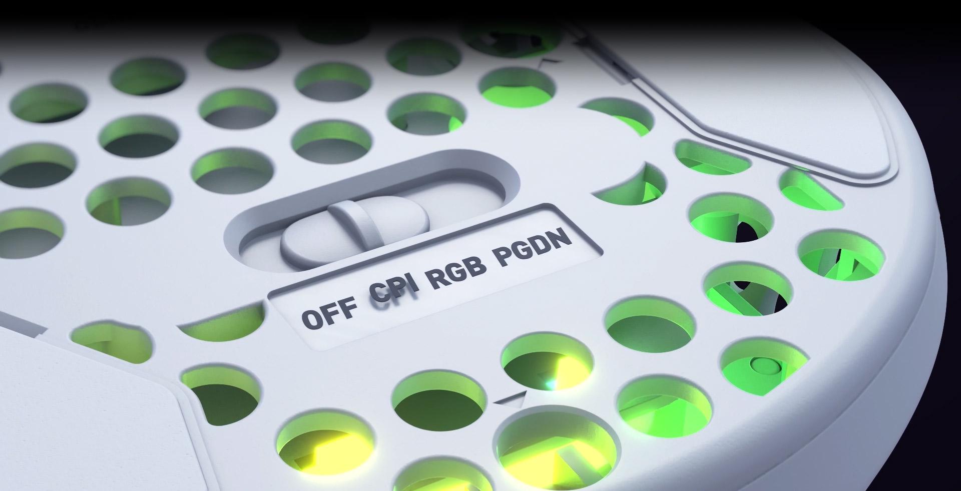 Мышь компьютерная игровая Cherry Xtrfy M4 с RGB-подсветкой Белый (616082) - фото 9 Мышь компьютерная игровая Cherry Xtrfy M4 с RGB-подсветкой Белый (616082) - фото 9