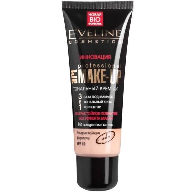 Тональный крем Eveline Cosmetics Art Professional 3в1 30 мл Пастельный