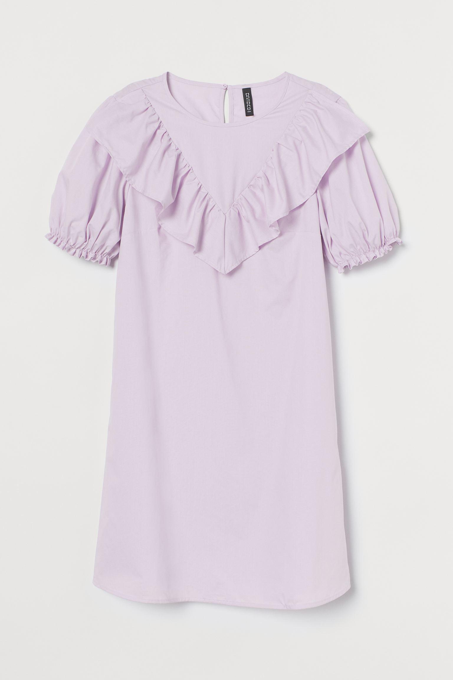 Платье H&M р. 42 Сиреневый (16039137172)