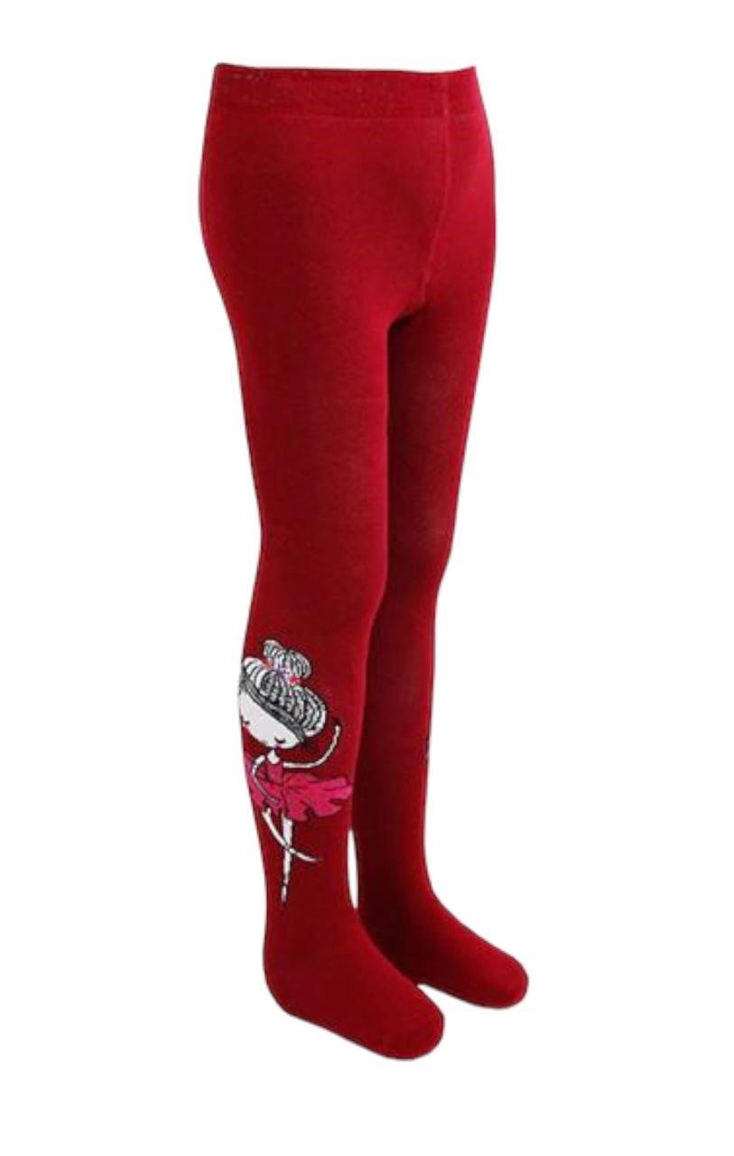 Колготи для дівчаток BROSS махрові теплі зі стразами 86 см -92 см 1-3 роки 004438 Червоний Колготи для дівчаток BROSS махрові теплі зі стразами 86 см -92 см 1-3 роки 004438 Червоний