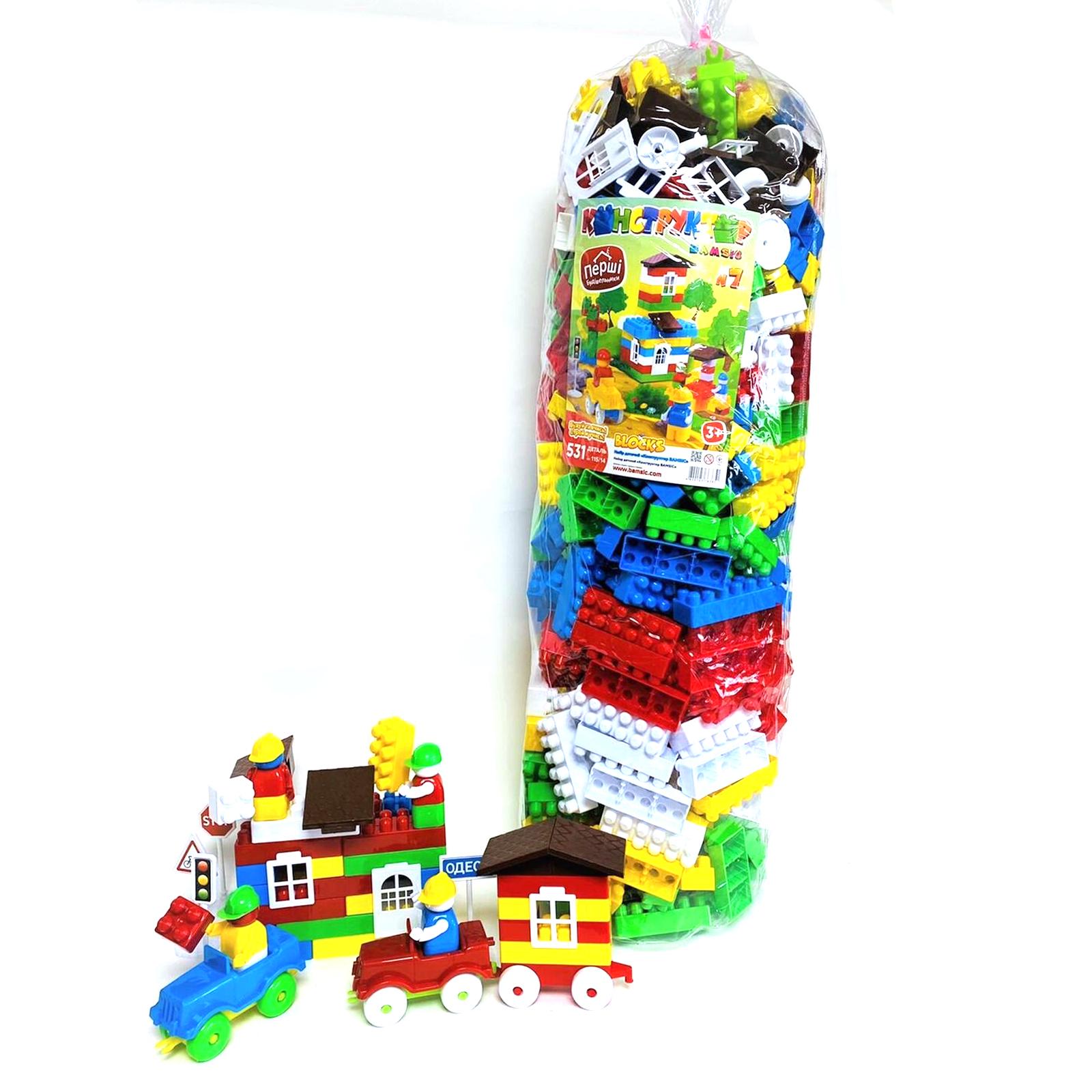 Конструктор Bamsic 531 деталей Разноцветный (4820123763851)