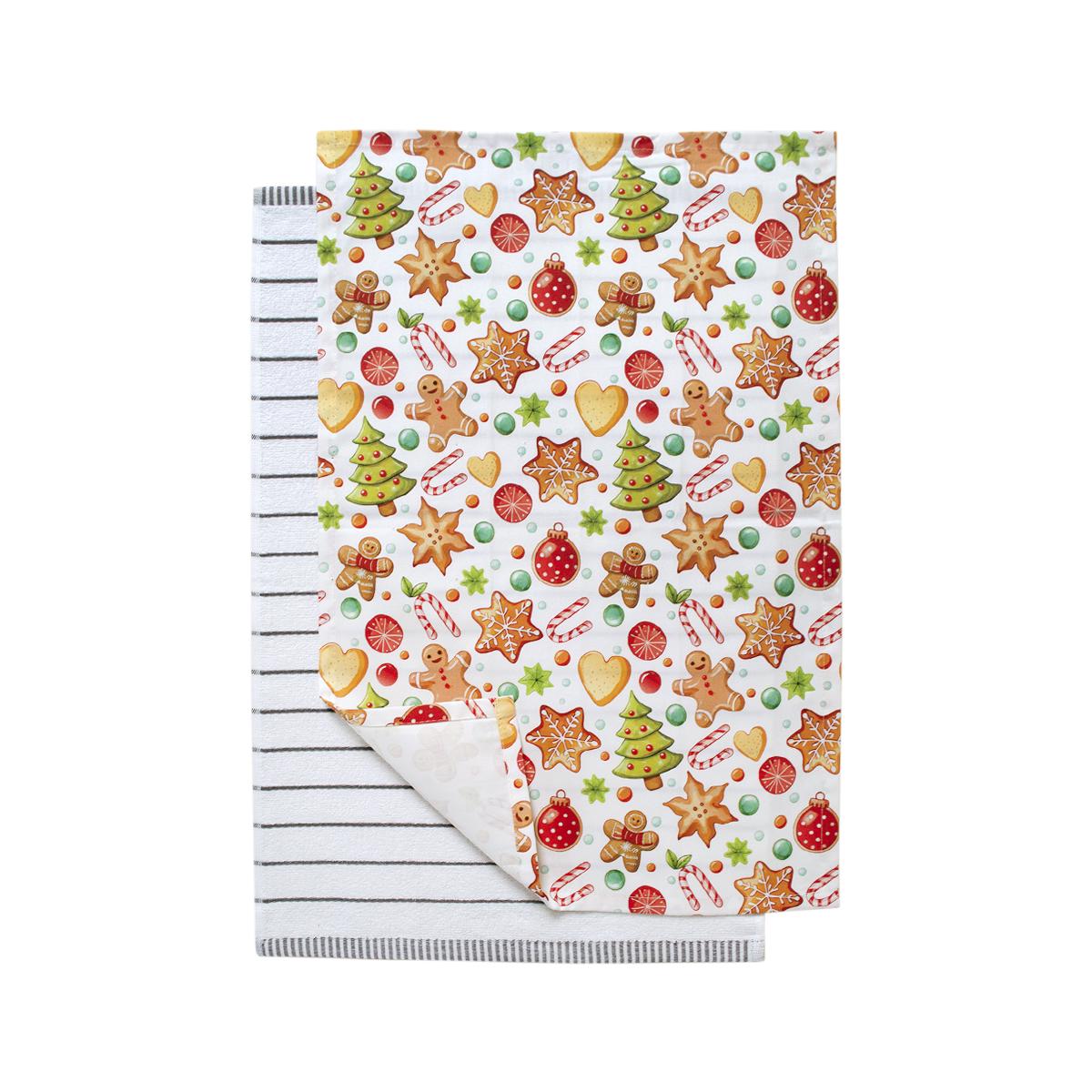 Набор полотенец Lotus Home Christmas Sweets 2 шт. 40x60 см (svt-2000022348232) - фото 5 Набор полотенец Lotus Home Christmas Sweets 2 шт. 40x60 см (svt-2000022348232) - фото 5