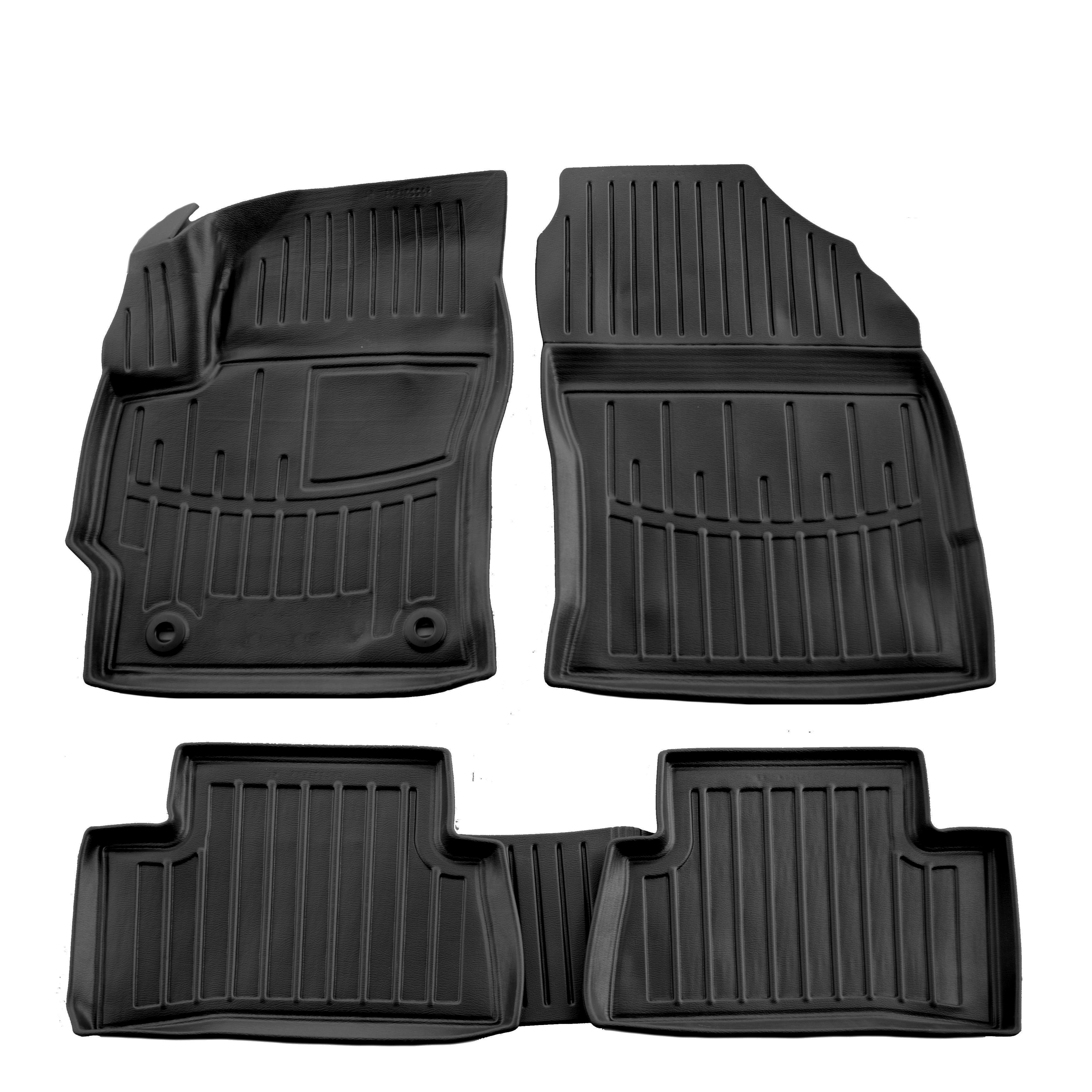 Коврики Stingray 3D для Toyota Corolla Cross полиуретан 5 шт. Черный (158653)