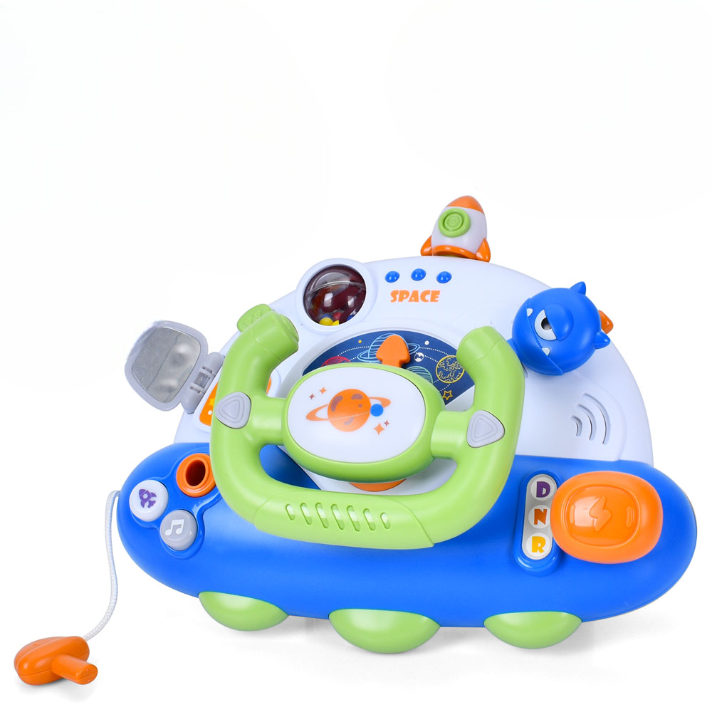 Автотренажер музичний Limo Toy BY307 кермо з музикою та підставкою (2328357863)