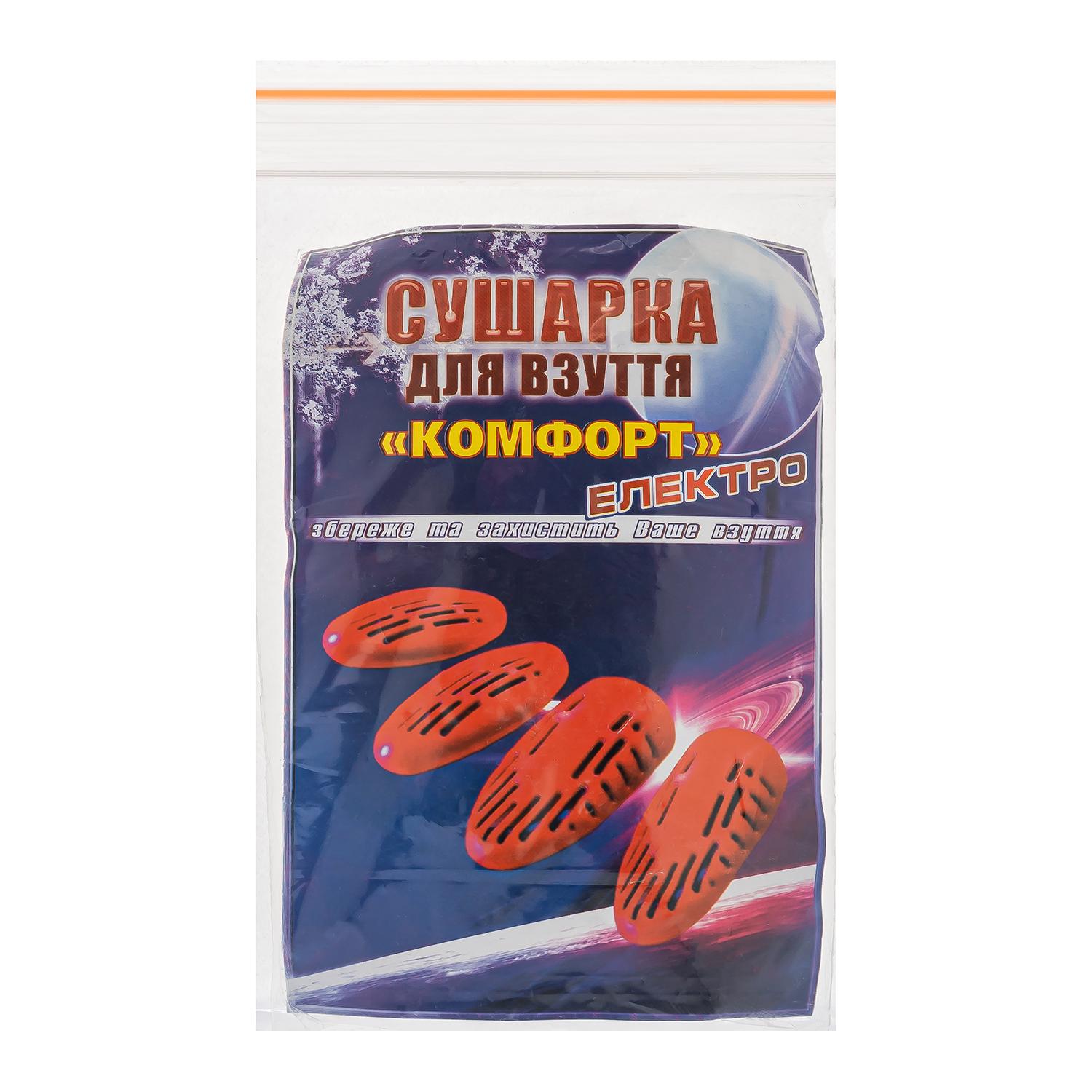 Електросушарка для взуття Комфорт ЕСВ-12/220 М 14 см Сірий (87201) - фото 3 Електросушарка для взуття Комфорт ЕСВ-12/220 М 14 см Сірий (87201) - фото 3