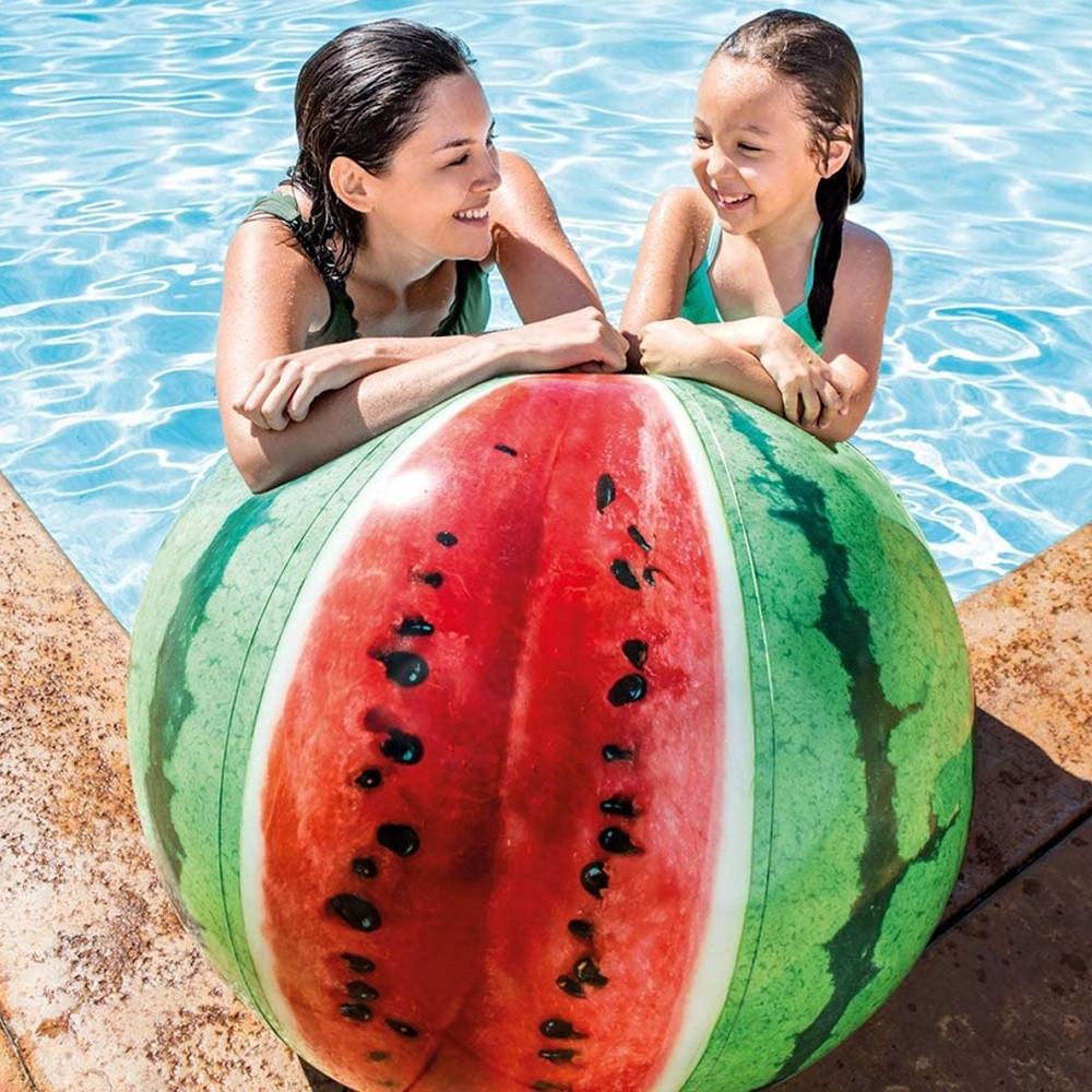 Надувной мяч Intex Арбуз пляжный 107 см (28443583) - фото 5 Надувной мяч Intex Арбуз пляжный 107 см (28443583) - фото 5