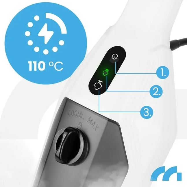 Швабра парова Maltec SteamExpert HDS4600W 15в1 2000 Вт - фото 6 Швабра парова Maltec SteamExpert HDS4600W 15в1 2000 Вт - фото 6