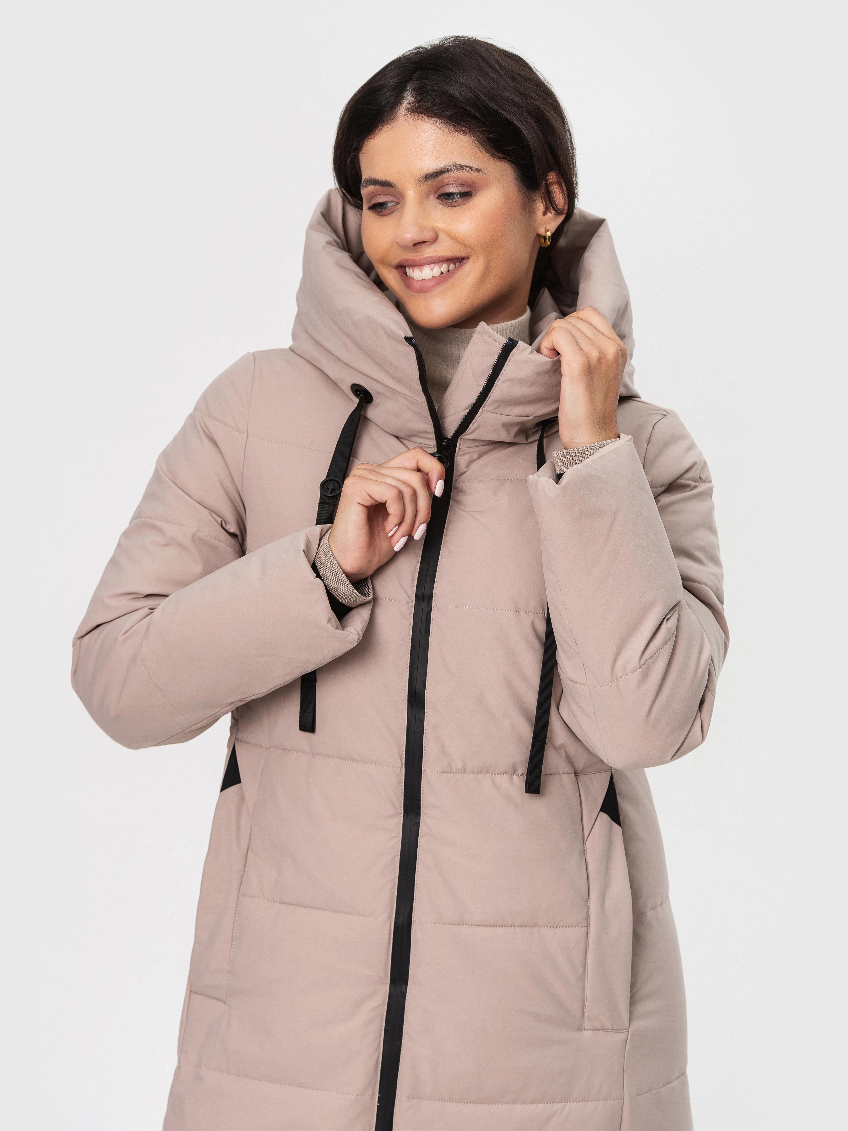 Куртка зимняя Towmy XL Бежевый (3307-2) - фото 3 Куртка зимняя Towmy XL Бежевый (3307-2) - фото 3