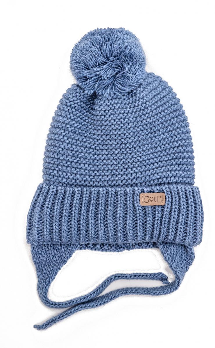 Шапка детская зимняя Alex Майк 44-48 см Голубой