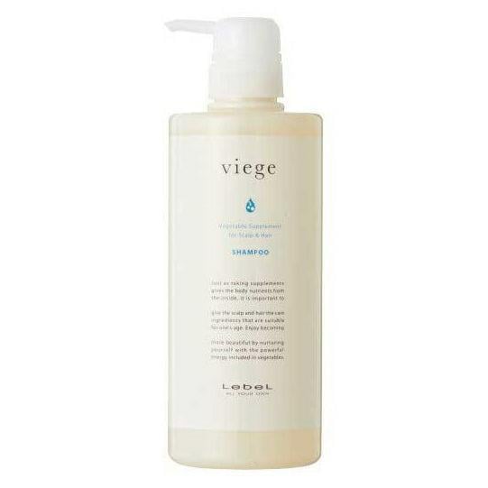 Шампунь для волос и кожи головы Lebel Viege Shampoo восстанавливающий 600 мл (3084340509)