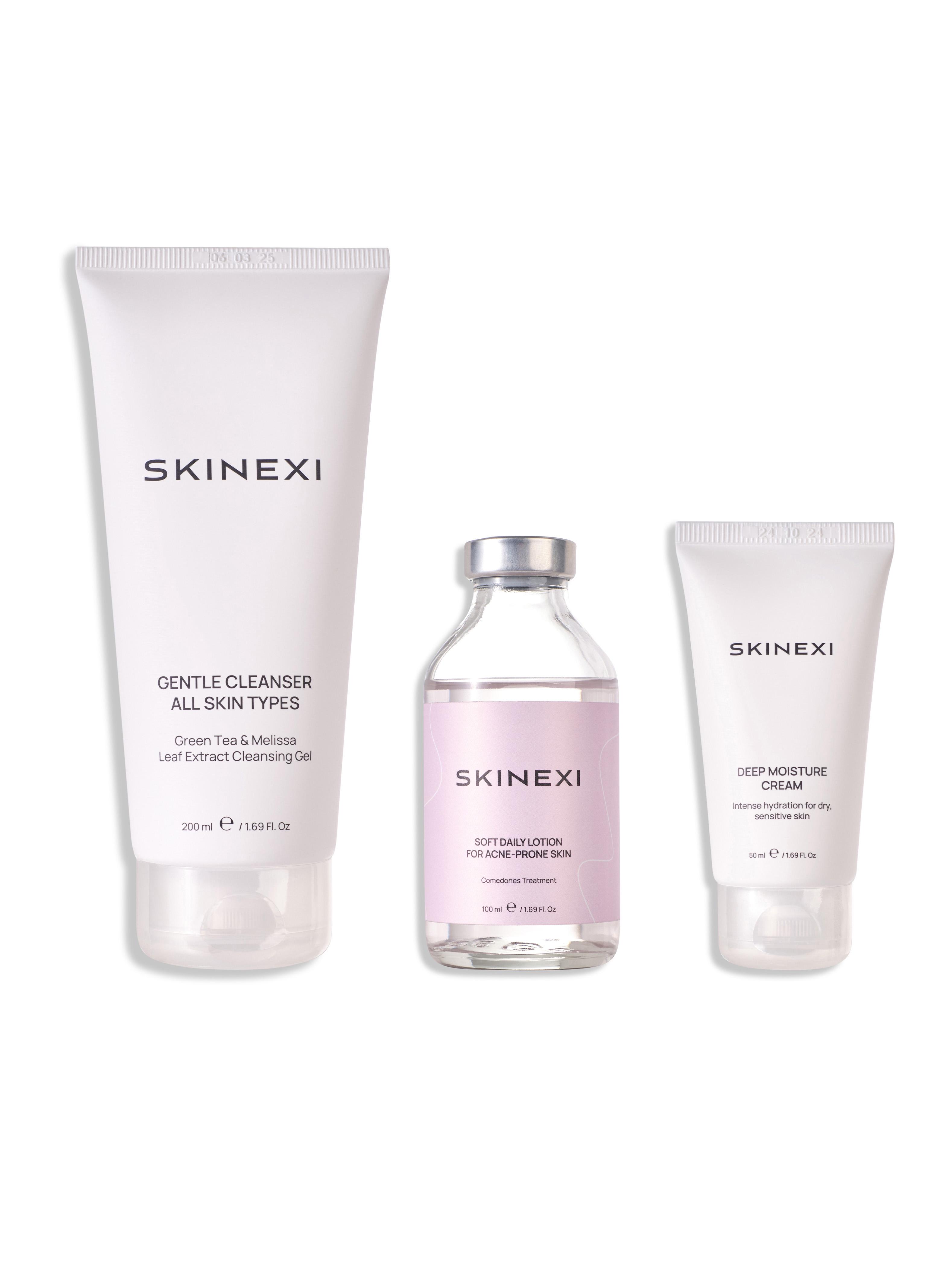 Набір для проблемної шкіри від комедонів і чорних цяток Skinexi S (0010)