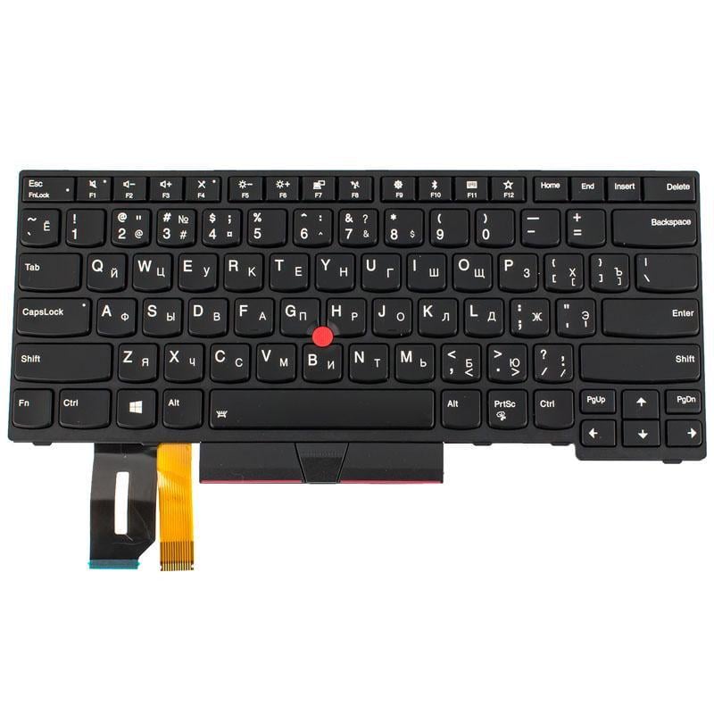 Клавиатура для ноутбука Lenovo ThinkPad P14s Gen 2 Черный (182980)