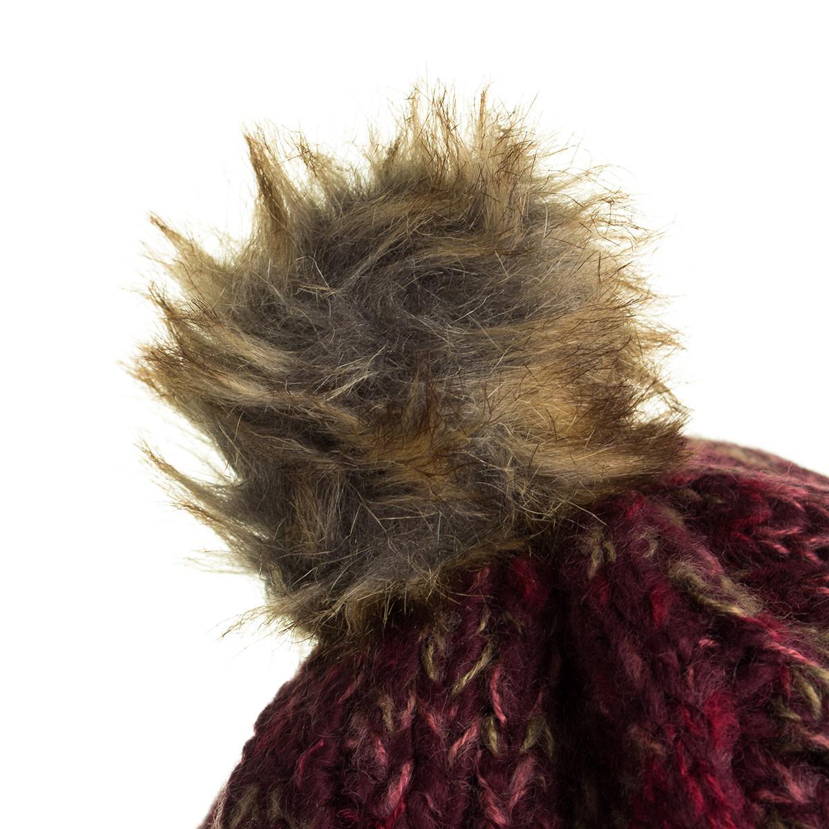 Шапка Regatta Frosty Hat II S/M 55-56 Burgundy (Frosty_Burgundy) - фото 2