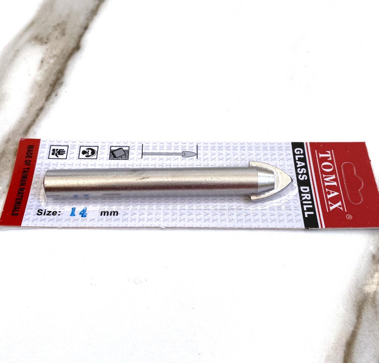 Сверло по плитке TOMAX и стеклу 14 мм (1454745323) - фото 2