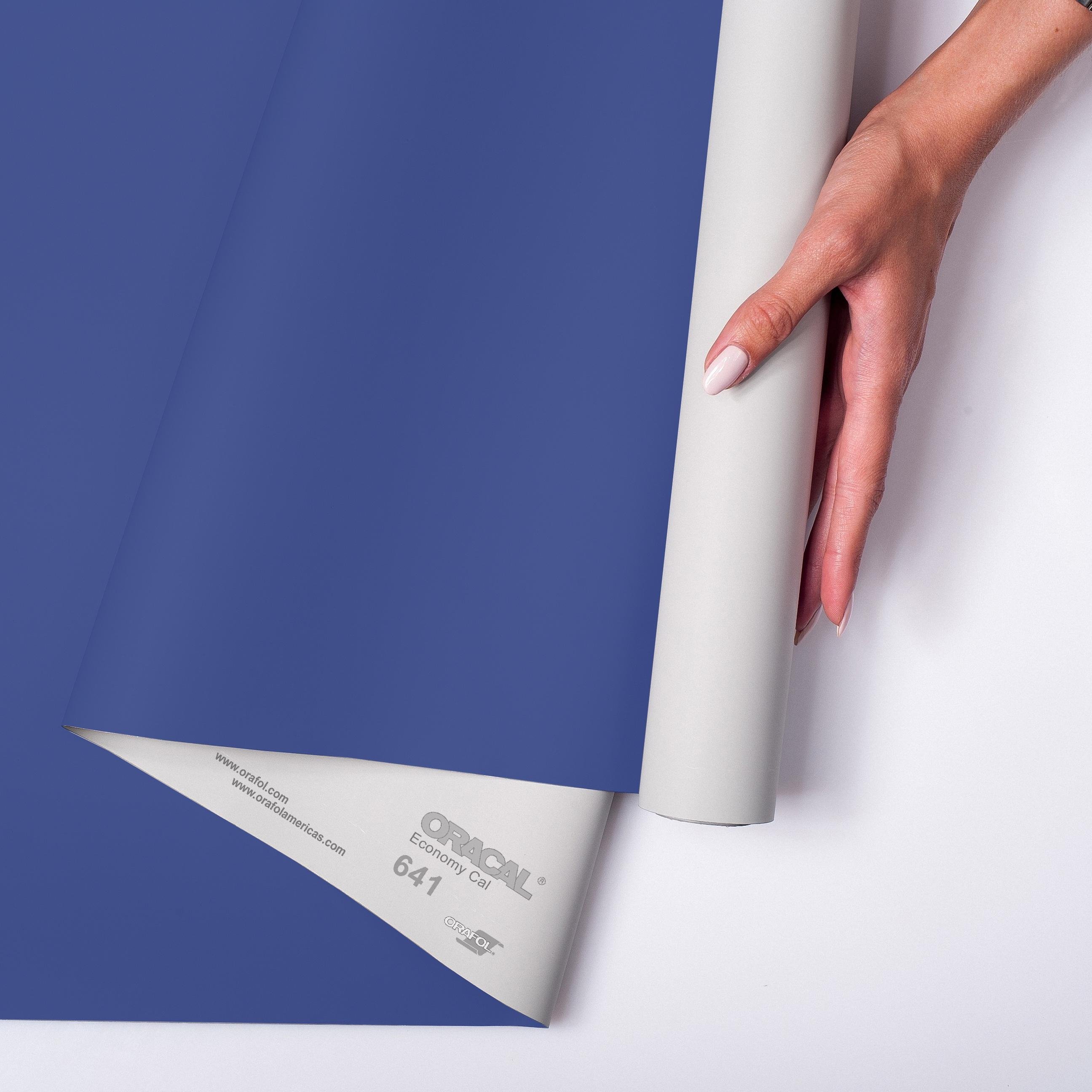 Самоклейка плівка аплікаційна ORAFOL 641 1x50 м мат 049 Королівський синій (00-00014312)