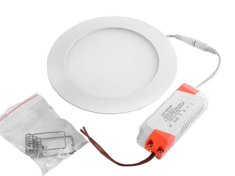 Светильник светодиодный врезной D180 Downlight 15 Вт 4200К круглый (621)