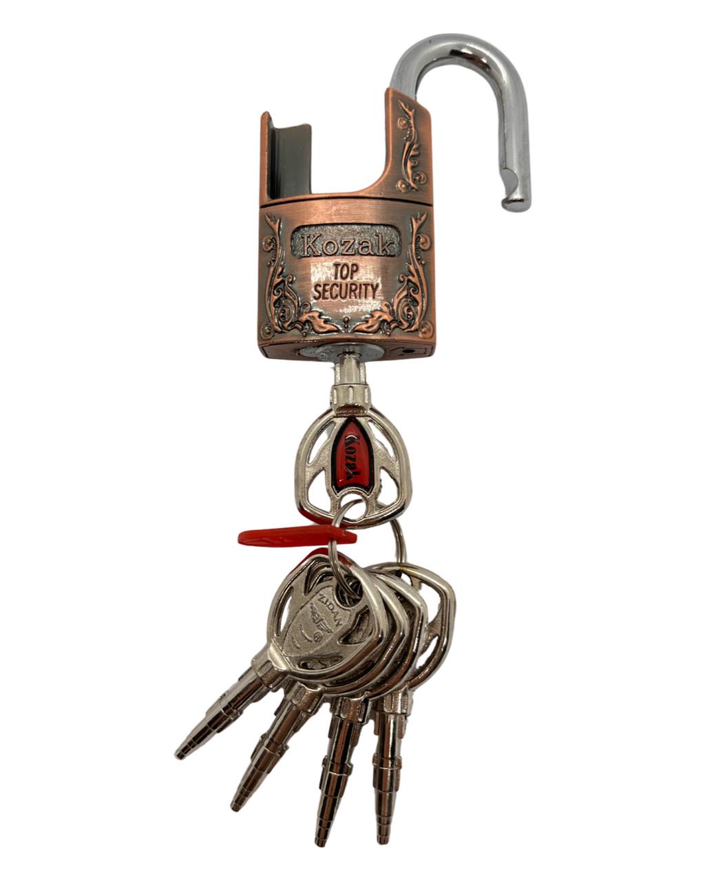 Замок навесной Kozak ARP AC 40 мм 4 ключа (260076) - фото 2 Замок навесной Kozak ARP AC 40 мм 4 ключа (260076) - фото 2