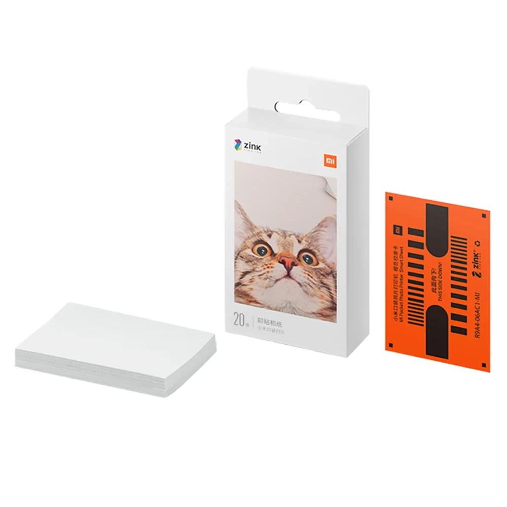 Фотобумага для принтера Xiaomi 2x3" 10 листов Белая (2549773956)