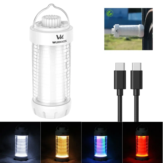 Ліхтар кемпінговий Wurkkos CL01 та акумулятор 21700 5000mah White - фото 9